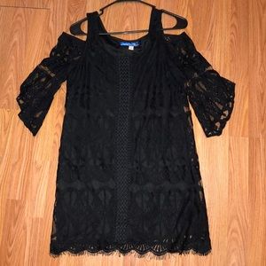 Black lace dress from Francesca’s